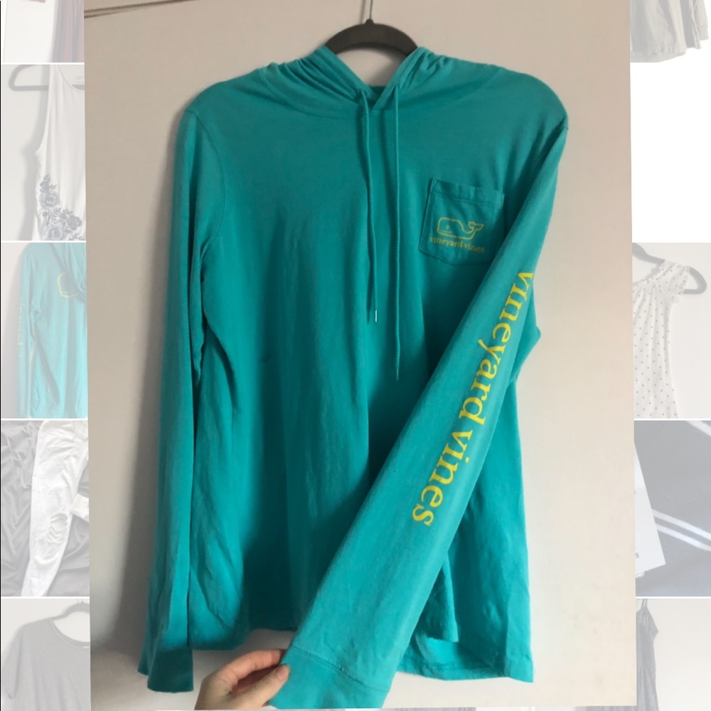 Long sleeve hooded vineyard vines long sleeve